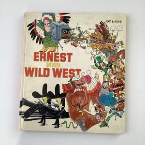 Vintage 1975 ERNEST in the Wild West children’s book